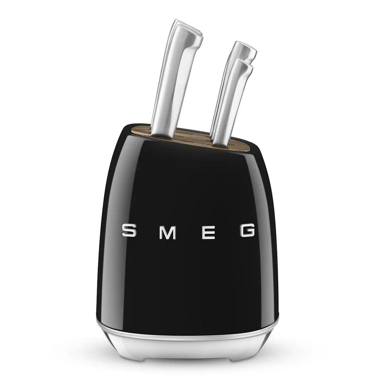 SMEG Messerblock-Set KBSF02BL-Smeg Point - Online Handel