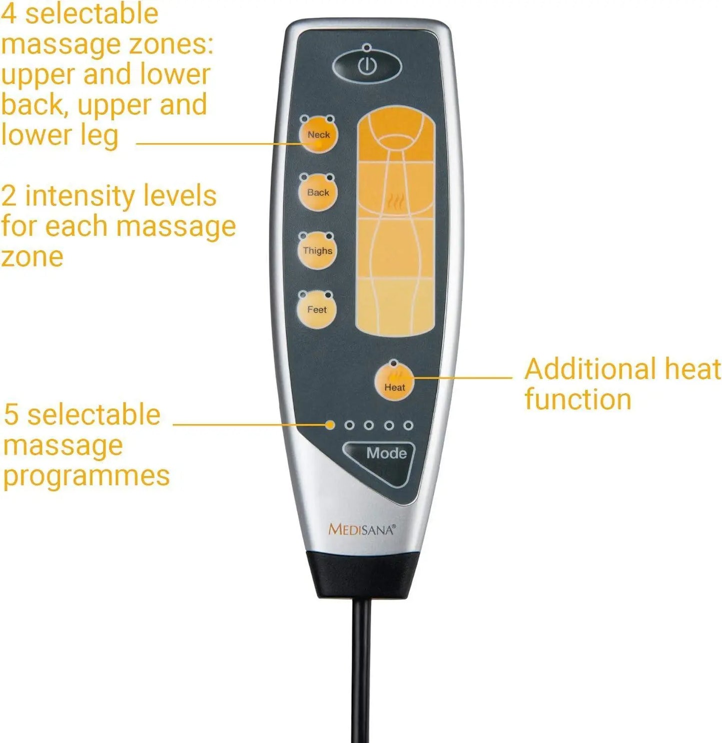 Medisana MM 825 Massagematte elektrisch - Smeg-Point