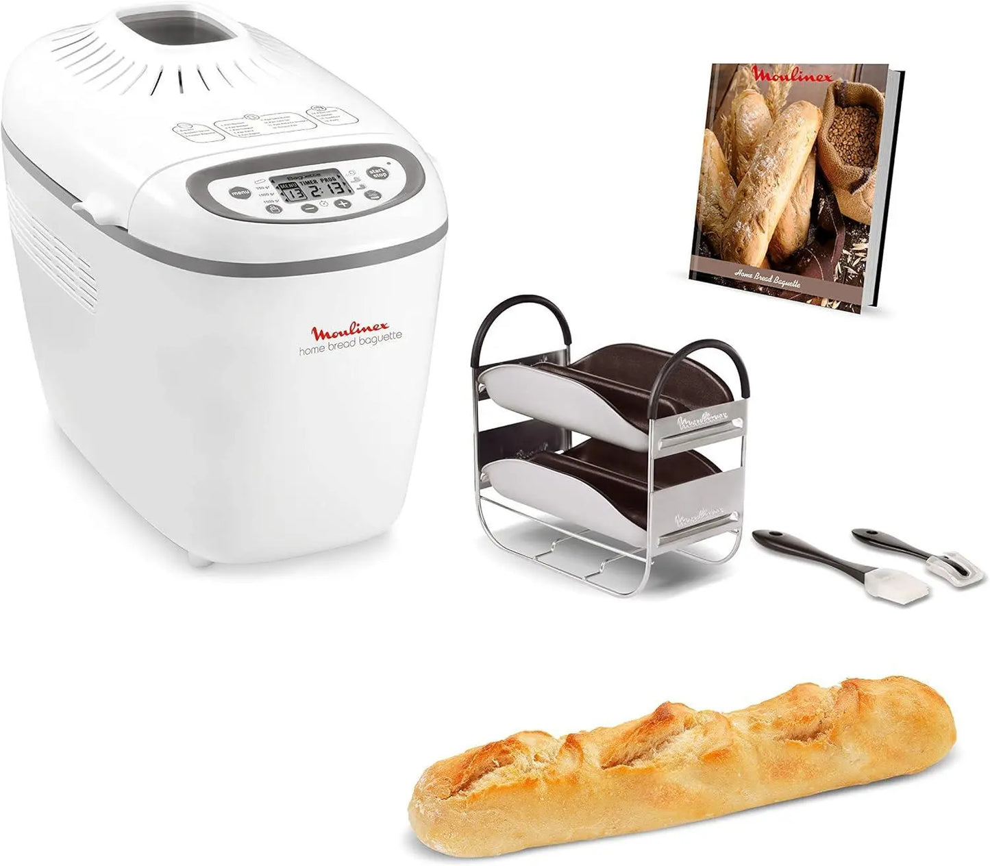 Moulinex OW6101 Home Bread Baguette Brotbackautomat - Smeg-Point