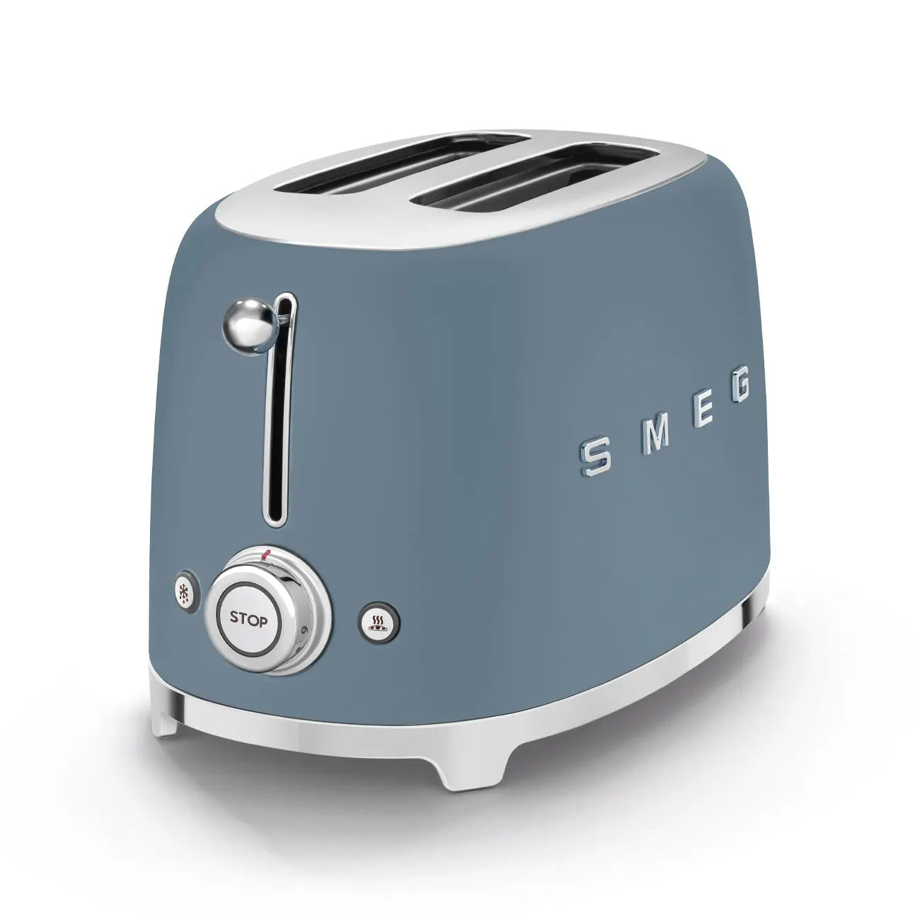 Smeg 2-Schlitz-Toaster, kompakt, Storm Blue, TSF01SBMEU