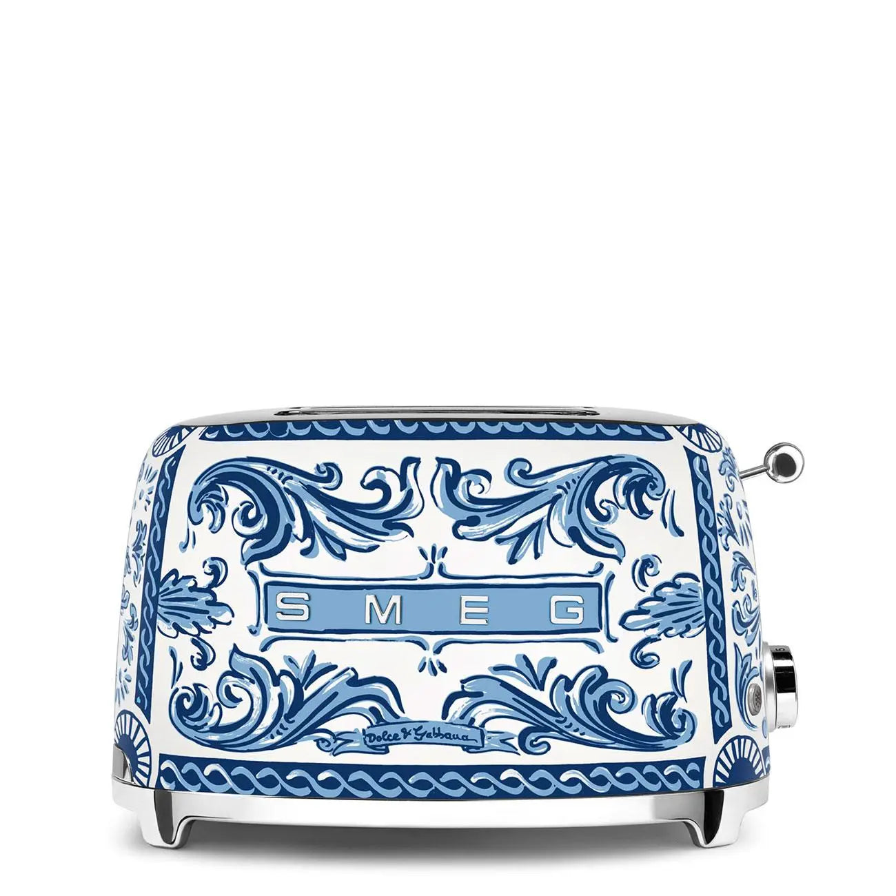 TSF01DGBEU Smeg Toaster 2-Schlitz D&G Blu Mediterraneo - Smeg Point - Online Handel