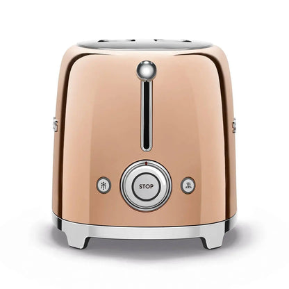 TSF01RGEU Toaster - kompakter 2-Schlitz-Toaster Rosegold - Smeg Point  - Online Handel