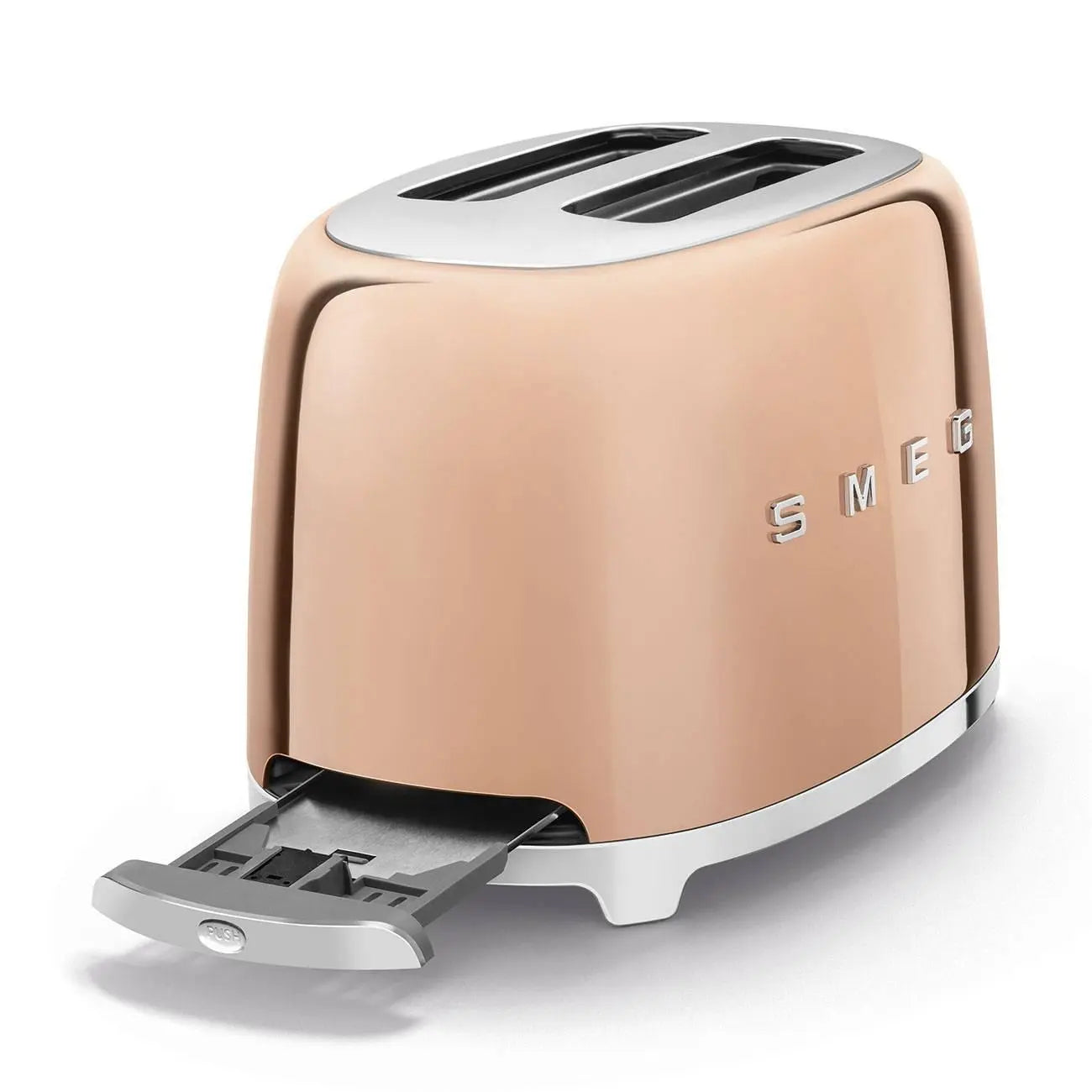 TSF01RGEU Toaster - kompakter 2-Schlitz-Toaster Rosegold - Smeg Point  - Online Handel