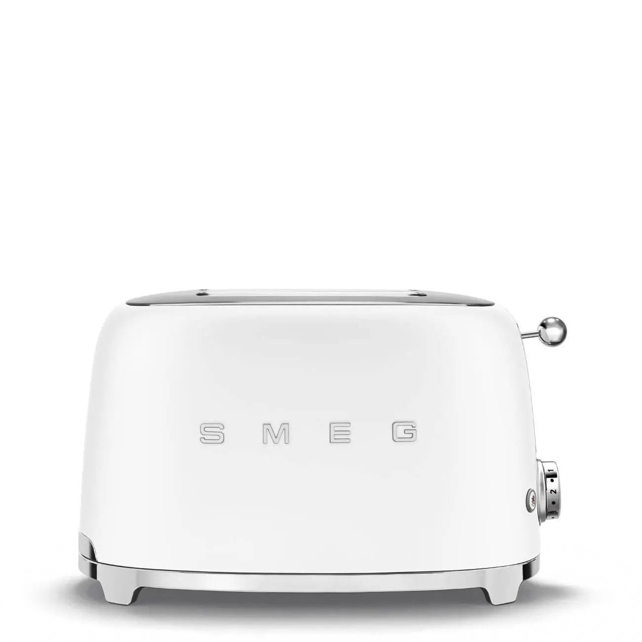 TSF01WHMEU Toaster - kompakter 2-Schlitz-Toaster Weiß Matt - Smeg Point  - Online Handel