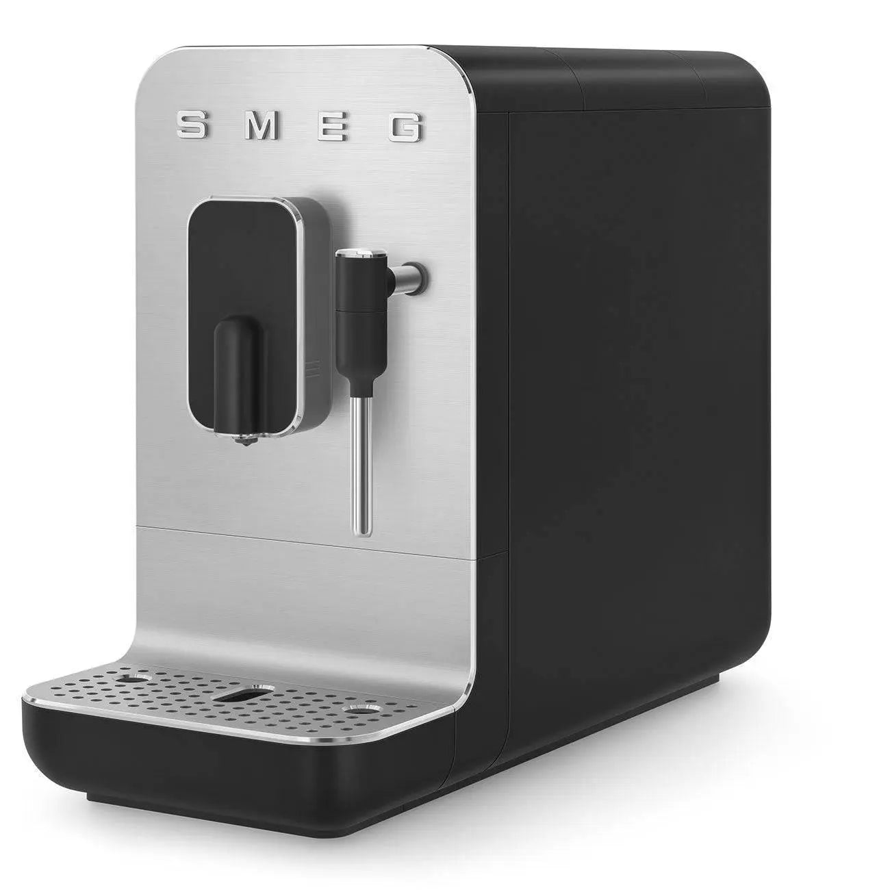 Smeg BCC02BLMEU Kaffeevollautomat mit Dampffunktion Schwarz 50's Design - Smeg-Point