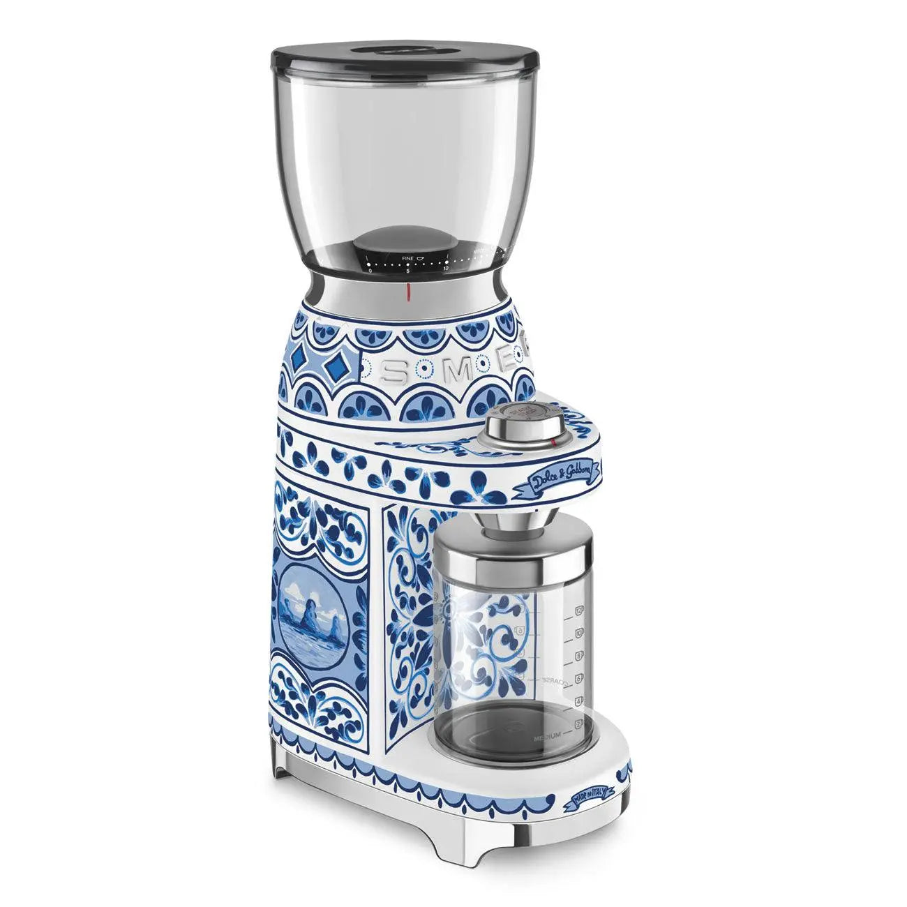 CGF01DGBEU Kaffeemühle D&G Blu Mediterraneo - Smeg Point - Online Handel