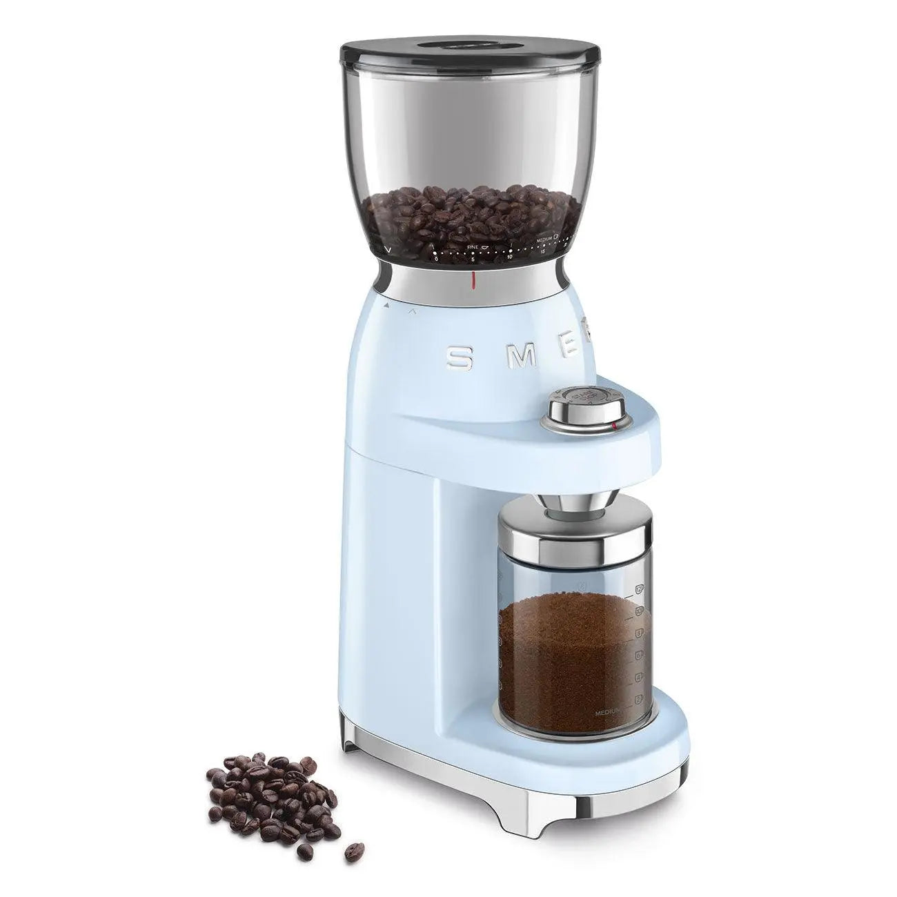 CGF01PBEU Kaffeemühle Pastellblau - Smeg Point  - Online Handel