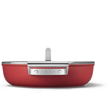 CKFD2811RDM Tiefe Pfanne Rot 28cm - Smeg Point  - Online Handel