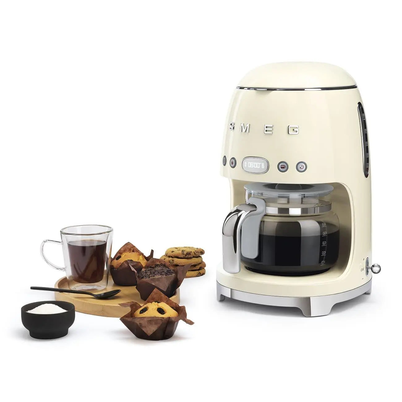 DCF02CREU Filterkaffeemaschine Creme - Smeg Point  - Online Handel