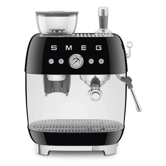 Espressomaschine mit Mahlwerk EGF03BLEU Schwarz - Smeg Point  - Online Handel