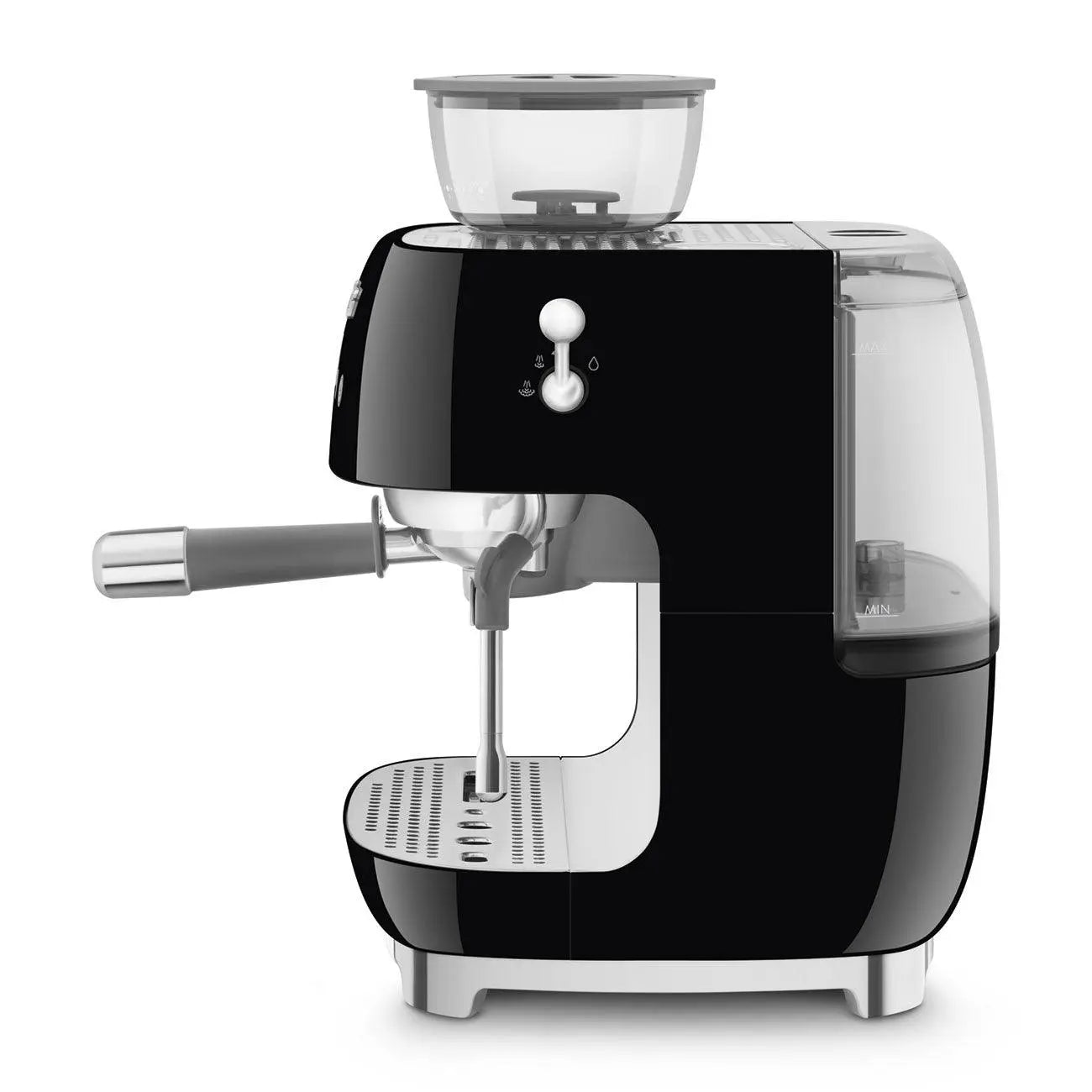 Espressomaschine mit Mahlwerk EGF03BLEU Schwarz - Smeg Point  - Online Handel