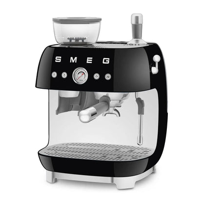 Espressomaschine mit Mahlwerk EGF03BLEU Schwarz - Smeg Point  - Online Handel