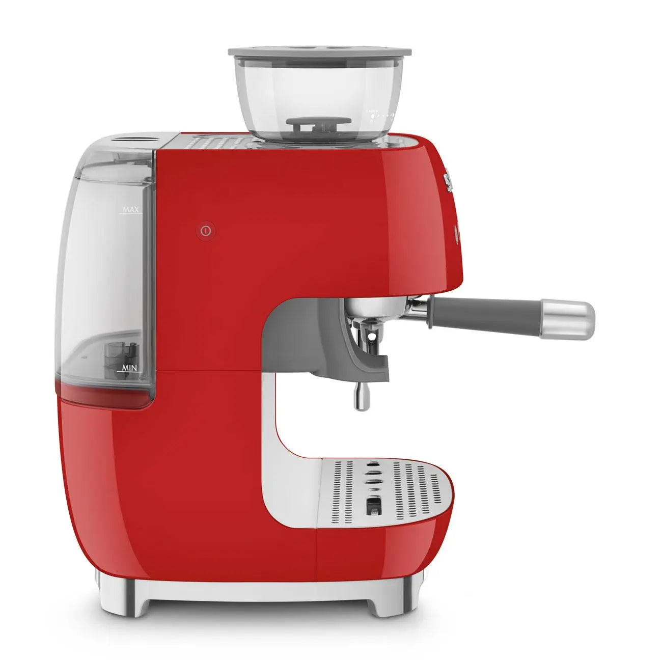 Espressomaschine mit Mahlwerk EGF03RDEU Rot - Smeg Point  - Online Handel