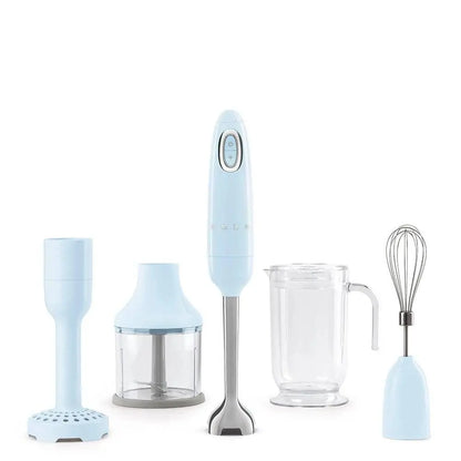 HBF22PBEU Stabmixer Set mit Zubehör Pastellblau - Smeg Point  - Online Handel