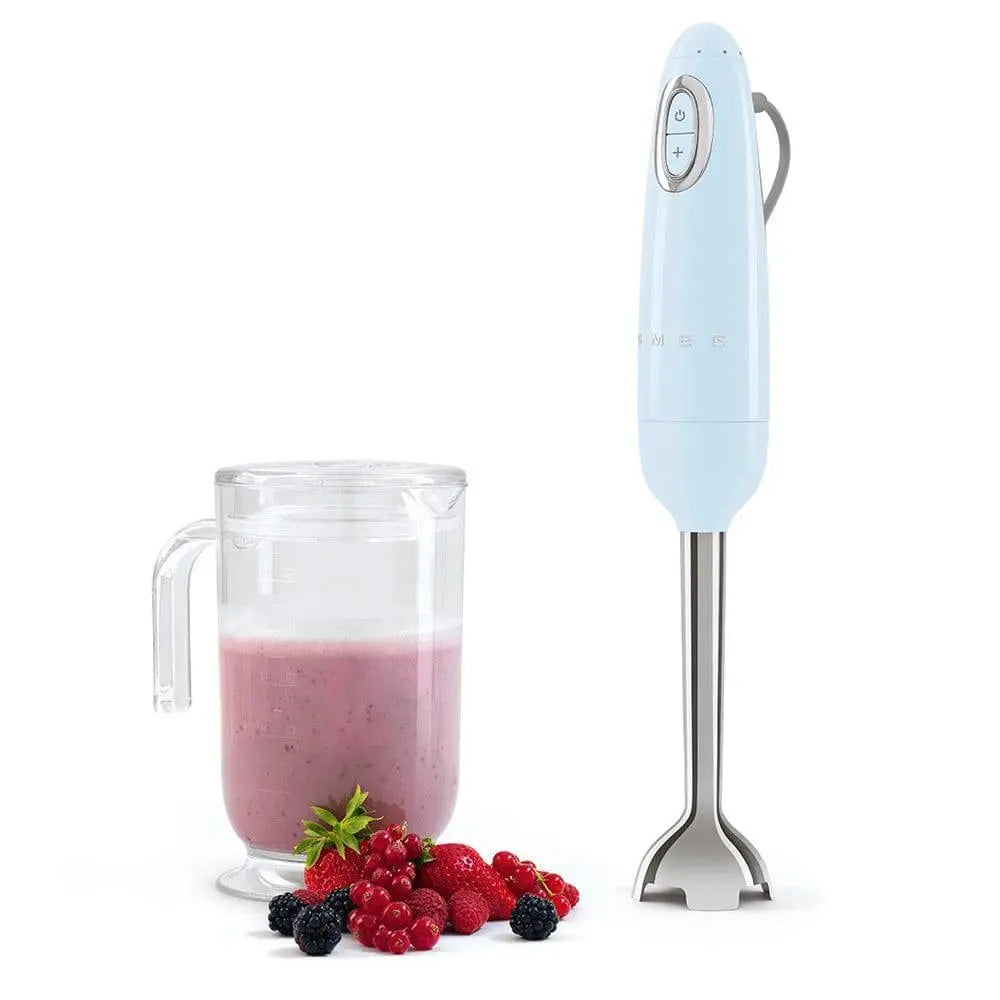 HBF22PBEU Stabmixer Set mit Zubehör Pastellblau - Smeg Point  - Online Handel