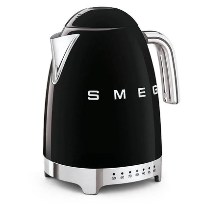 KLF04BLEU Wasserkocher Schwarz Temperaturgeregelt 1,7 Liter - Smeg Point  - Online Handel