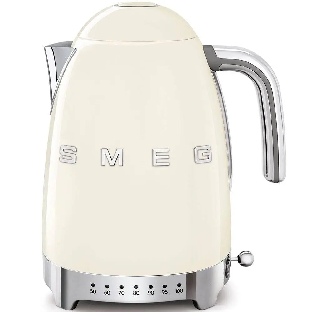 KLF04CREU Wasserkocher Creme Temperaturgeregelt 1,7 Liter - Smeg Point  - Online Handel