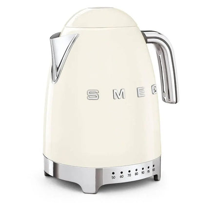 KLF04CREU Wasserkocher Creme Temperaturgeregelt 1,7 Liter - Smeg Point  - Online Handel