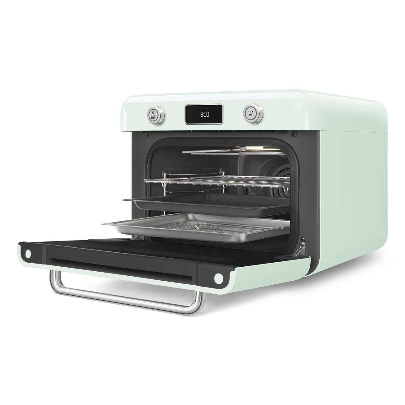 Smeg COF01PGEU Kombi-Tisch-Dampfbackofen Pastellgrün - Smeg Point - Online Handel