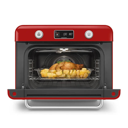 Smeg COF01RDEU Kombi-Tisch-Dampfbackofen Rot - Smeg Point - Online Handel