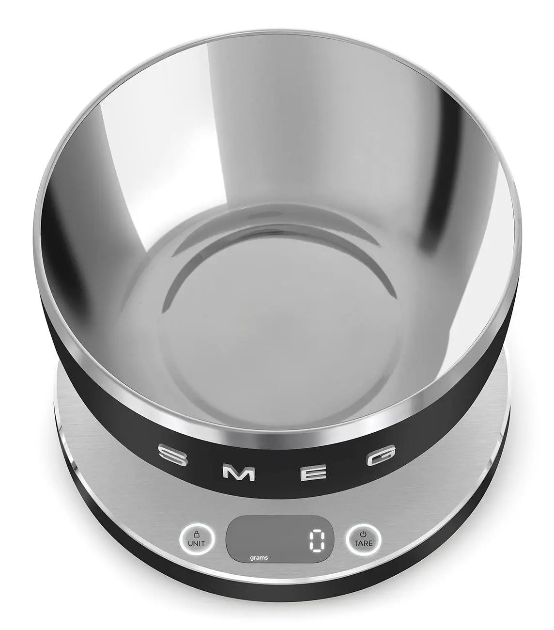 Smeg KSC01BLMWW Küchenwaage, Schwarz-Matt - Smeg Point - Online Handel