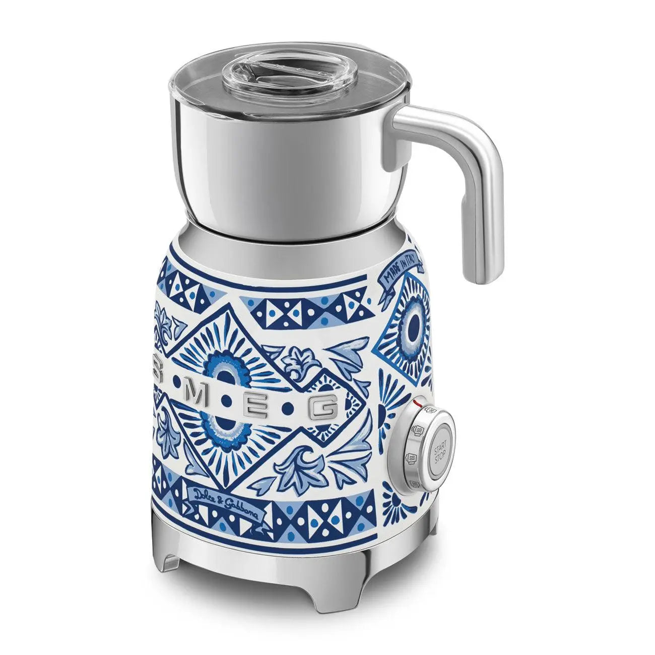 MFF01DGBEU Milchaufschäumer D&G Blu Mediterraneo - Smeg Point - Online Handel