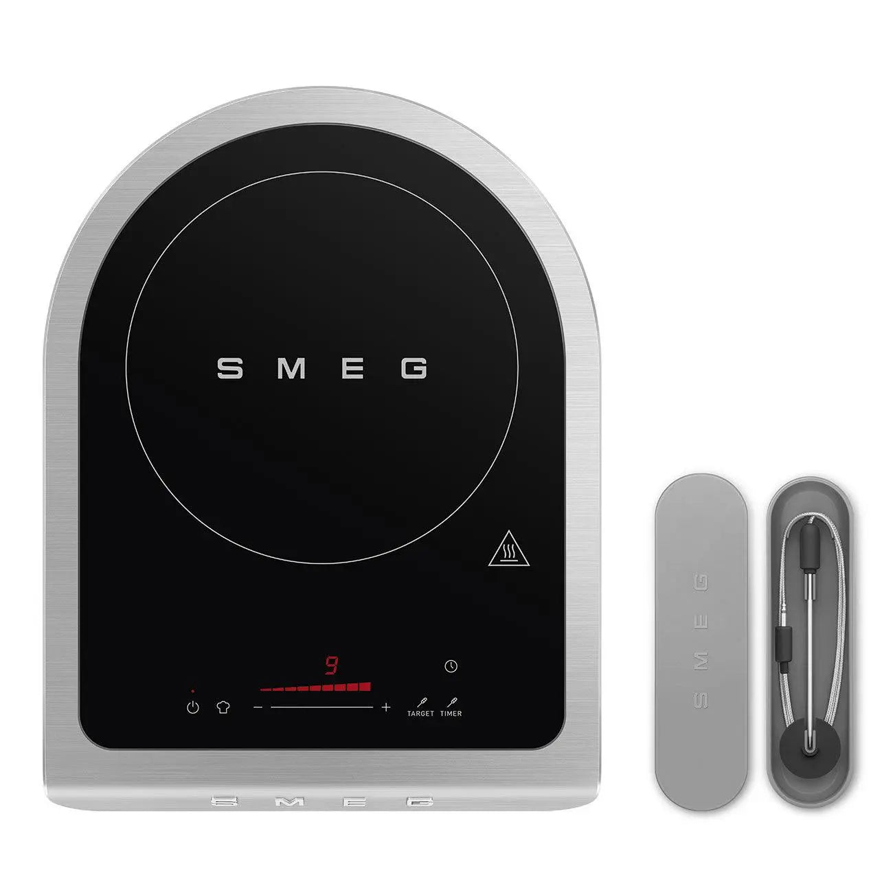 Smeg PIC01BLMEU Portables Tisch-Induktionskochfeld Schwarz-Matt - Smeg Point - Online Handel