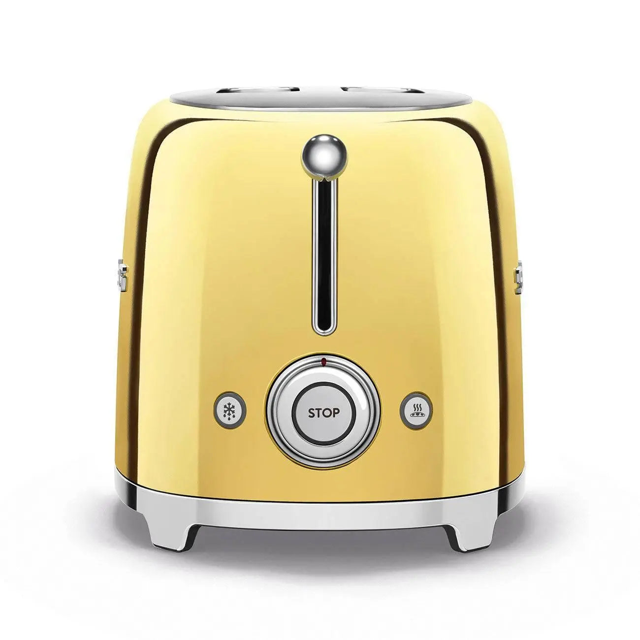 TSF01GOEU Toaster - kompakter 2-Schlitz-Toaster Gold - Smeg Point  - Online Handel