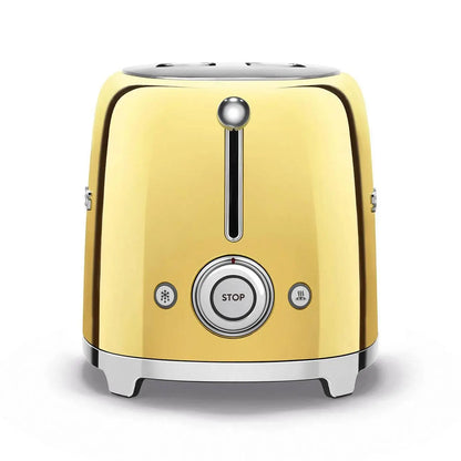 TSF01GOEU Toaster - kompakter 2-Schlitz-Toaster Gold - Smeg Point  - Online Handel