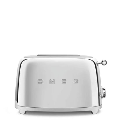 TSF01SSEU Toaster - kompakter 2-Schlitz-Toaster Steel - Smeg Point  - Online Handel