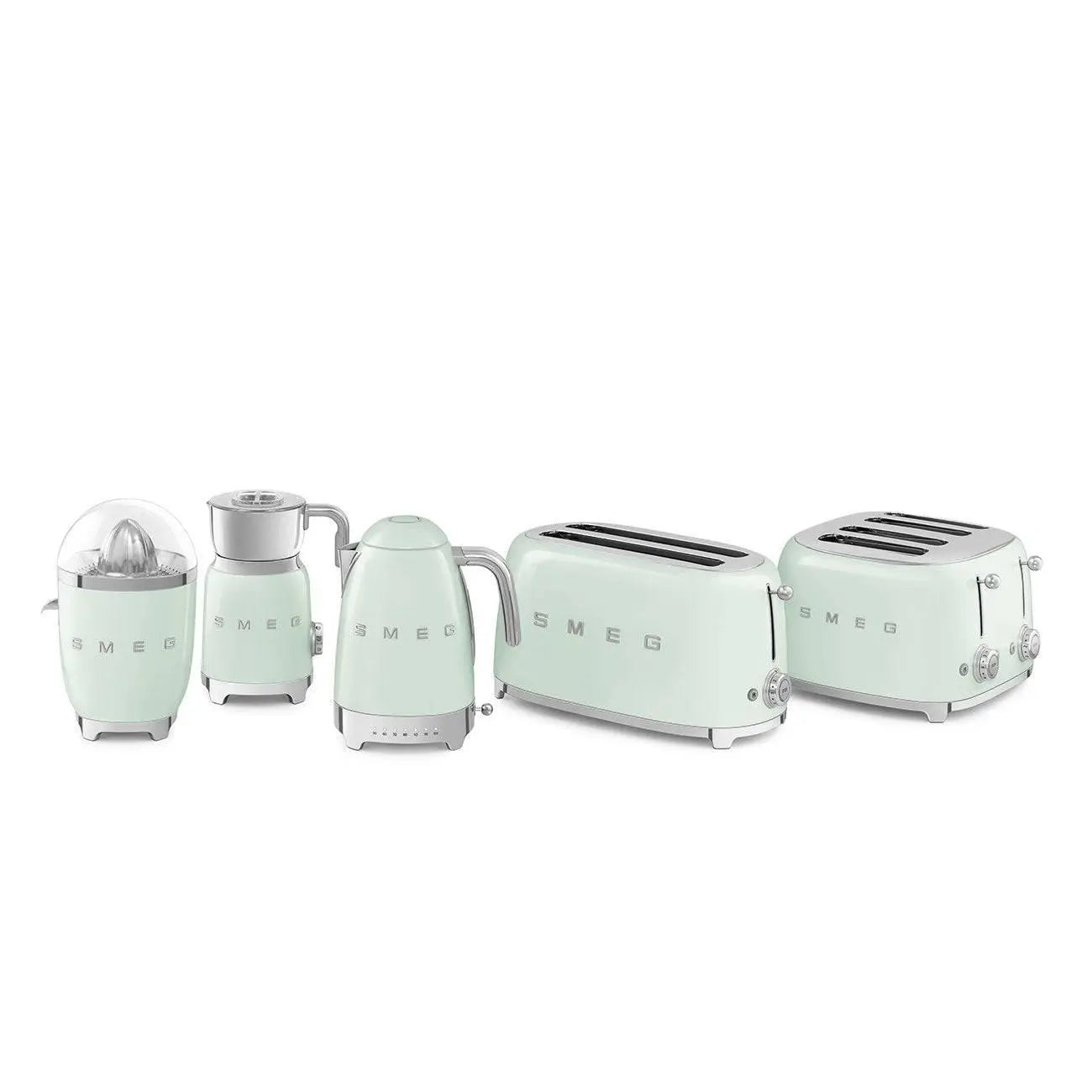 TSF02PGEU Toaster - 4 Scheiben Toaster Pastellgrün - Smeg Point  - Online Handel