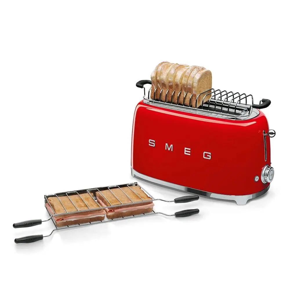 TSF02RDEU Toaster - 4 Scheiben Toaster Rot - Smeg Point  - Online Handel