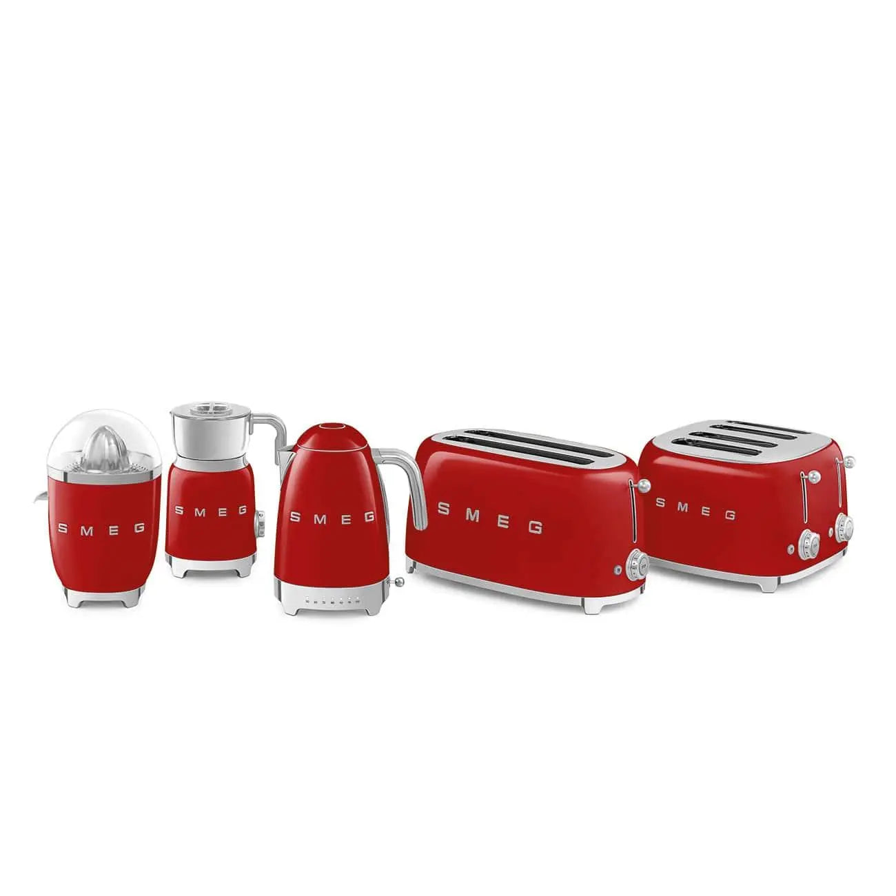 TSF02RDEU Toaster - 4 Scheiben Toaster Rot - Smeg Point  - Online Handel