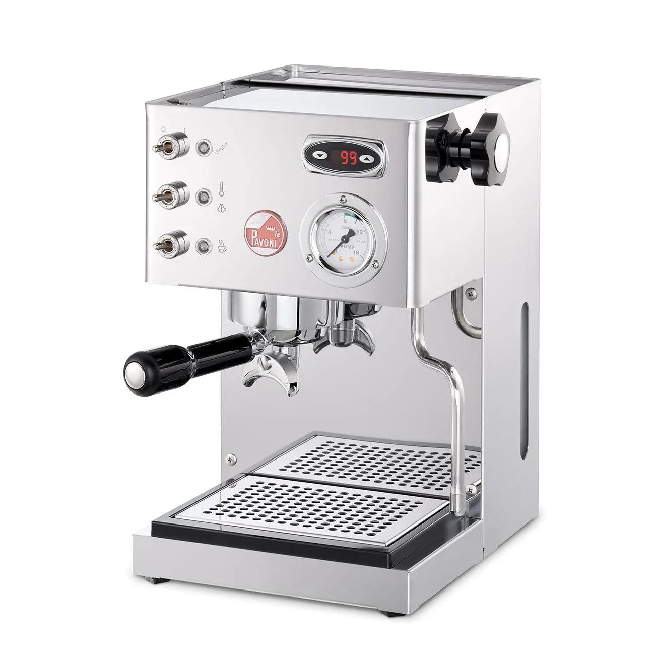 La Pavoni Kompakte Siebträgermaschine, LPMCSR02EU, Casa Bar - Smeg-Point