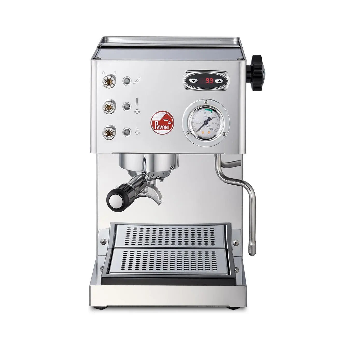 La Pavoni Kompakte Siebträgermaschine, LPMCSR02EU, Casa Bar - Smeg-Point