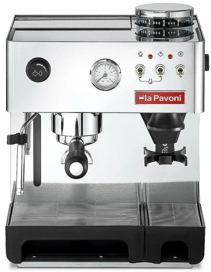 La Pavoni Siebträgermaschine mit integrierter Kaffeemühle, LPCDMB01EU, Domus Bar - Smeg-Point